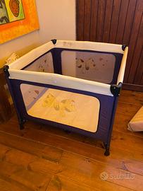 Lettino box campeggio