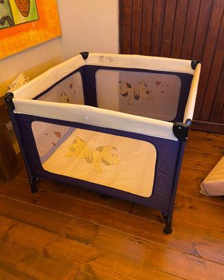 Lettino box campeggio