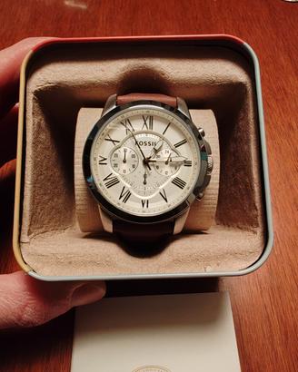 Orologio Uomo Fossil Grant Cronografo Pelle FS4735