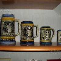 Boccali da birra in ceramica