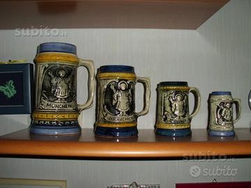 Boccali da birra in ceramica