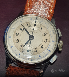 Helbros cronografo anni 40 venus cal.170