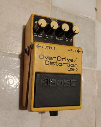 pedale per chitarra Overdrive / Diatorsion BOSS