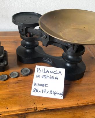 bilancia Vintage in ghisa  Victor Inglese