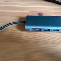 Hub USB-C multifunzione 7 in 1
