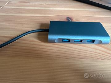 Hub USB-C multifunzione 7 in 1