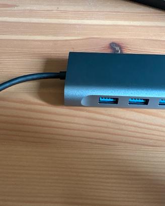 Hub USB-C multifunzione 7 in 1