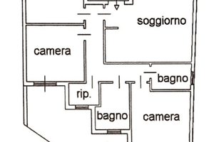 Ampio appartamento con terrazza posto auto cantina
