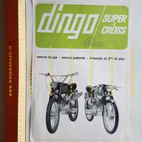 MOTO GUZZI Dingo 50 Super - Cross 1966 depliant or