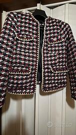 Giacca Tweed Boucle’ Zara Basic