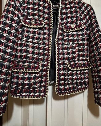 Giacca Tweed Boucle’ Zara Basic