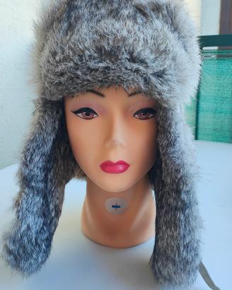 Cappello Colmar modello Ushanka in Vera Pelliccia 