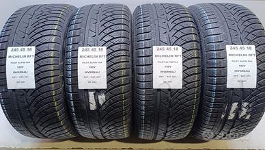 4 GOMME 245 45 18 MICHELIN RFT INV RIF3667