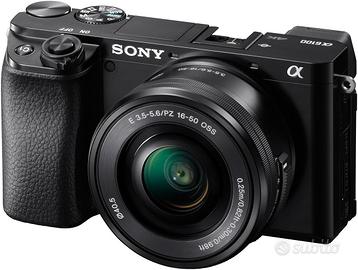 Sony Alpha 6100 Kit con obiettivo 16-50mm Nuova