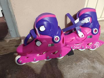 Pattini bambina e protezioni