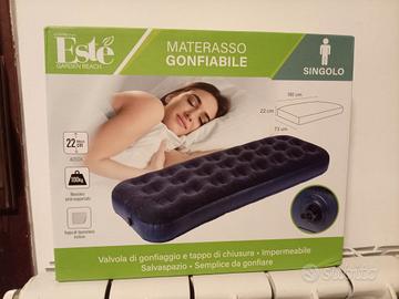materasso gonfiabile singolo  nuovo 