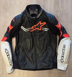 TUTA IN PELLE MOTO ALPINESTAR CHALLENGER V2 2PC