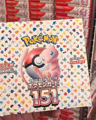 Pokémon 151 (SV2a) Box Giapponese Sigillato
