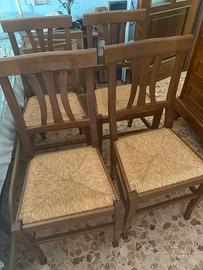 Sedie in legno