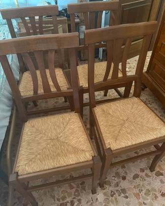 Sedie in legno