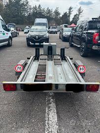 Carrello Porta Moto 3 Posti con cassone e pedana!
