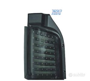 FANALI A LED NERI PER VOLKSWAGEN VW T5 2P MULTIVAN