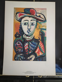Litografie Picasso su carta arches