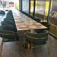 tavol piano top pietra sinterizzata arredo locali 