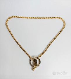 GIROCOLLO ORO 18KT GR. 61 SCRITTA POMELLATO (P)