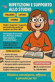 Ripetizioni LATINO,ITALIANO,STORIA