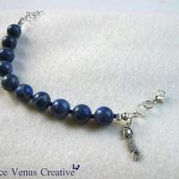 Bracciale e orecchini Lapislazzuli