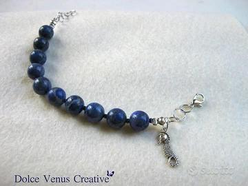 Bracciale e orecchini Lapislazzuli