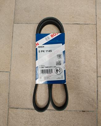 Cinghia servizi Bosch 5PK1145 - NUOVA - per motore