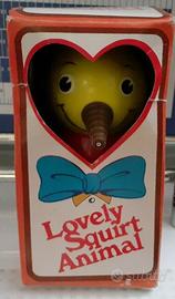 1 Giocattolo vintage Lovely Squirt Animal elephant