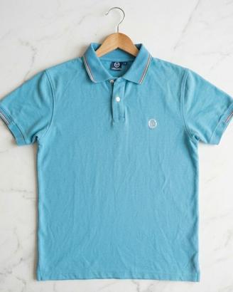Polo Sergio Tacchini uomo taglia S azzurra