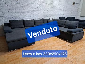 Divamo moderno doppia Penisola con box e Letto Top