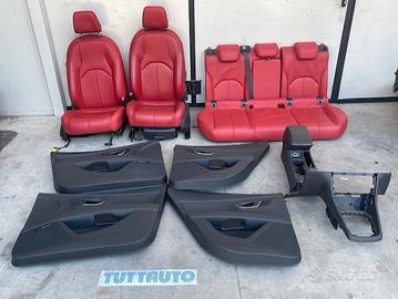 Sedili Seat Leon FR 2014 pelle rossa