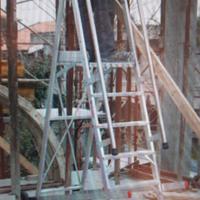 Scala professionale a castello in alluminio