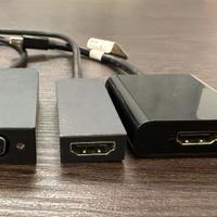 Adattatori Mini Display Port to HDMi e Mini-VGA