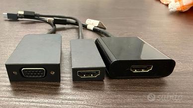 Adattatori Mini Display Port to HDMi e Mini-VGA
