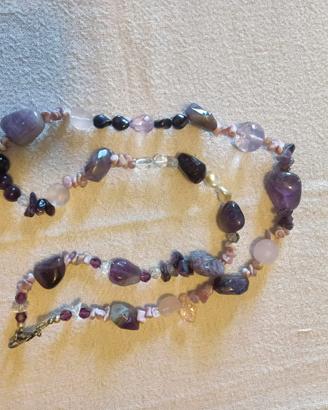 Collana in pietr dure