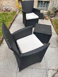 Salottino da giardino