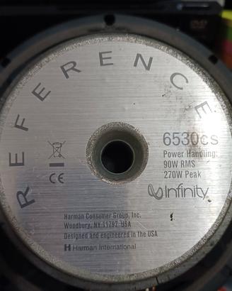 coppia di altoparlanti da 16 cm Infinity Reference