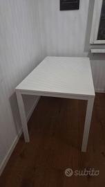Tavolo VIHALS IKEA bianco 125x74cm