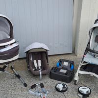 TRILOGY INGLESINA+base Auto+StandUp+Ricambi+Cintur