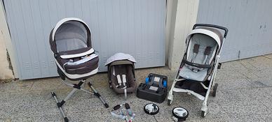 TRILOGY INGLESINA+base Auto+StandUp+Ricambi+Cintur