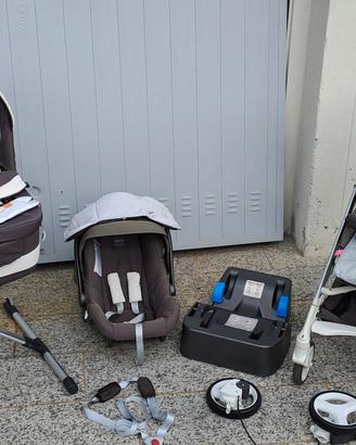 TRILOGY INGLESINA+base Auto+StandUp+Ricambi+Cintur
