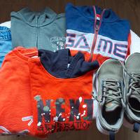 Lotto abbigliamento bambino 8-9 anni