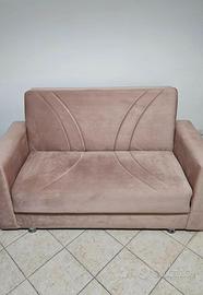 Divano 2 posti rosa