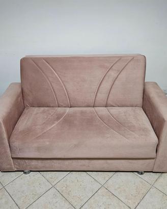 Divano 2 posti rosa